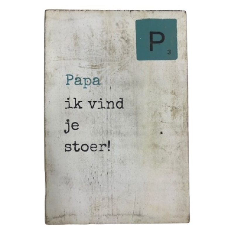 Tekstblok P "Papa"