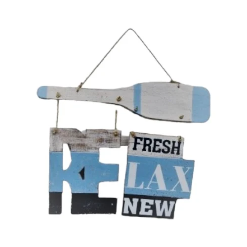 Tekstbord RELAX 36x66 cm