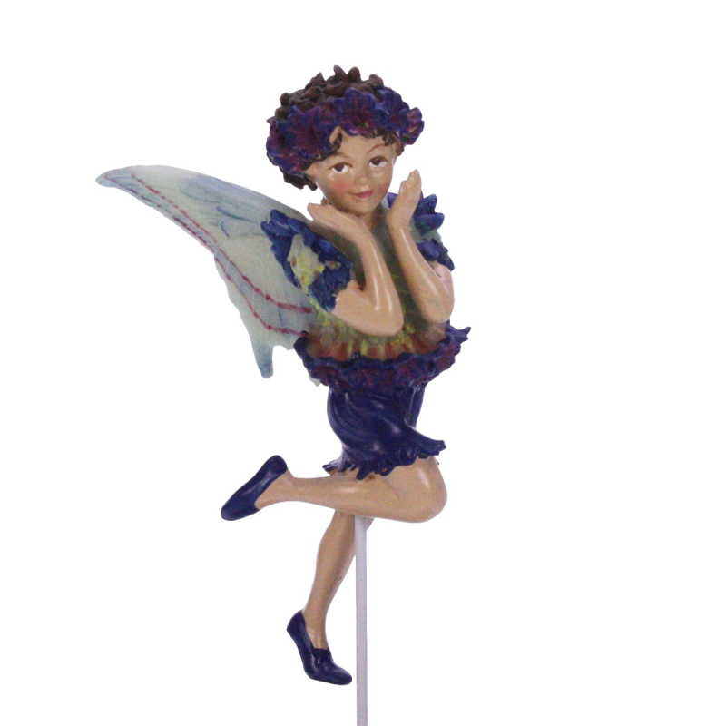 Flower Fairy Korenbloem op pin, 10cm