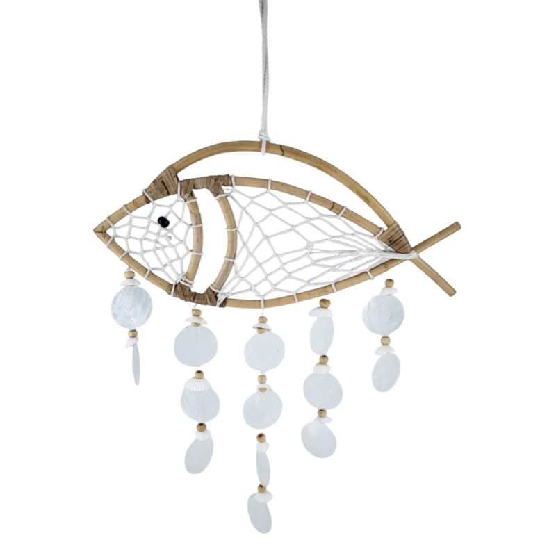 Dromenvanger Dagmar Vis met capice 34x50 cm