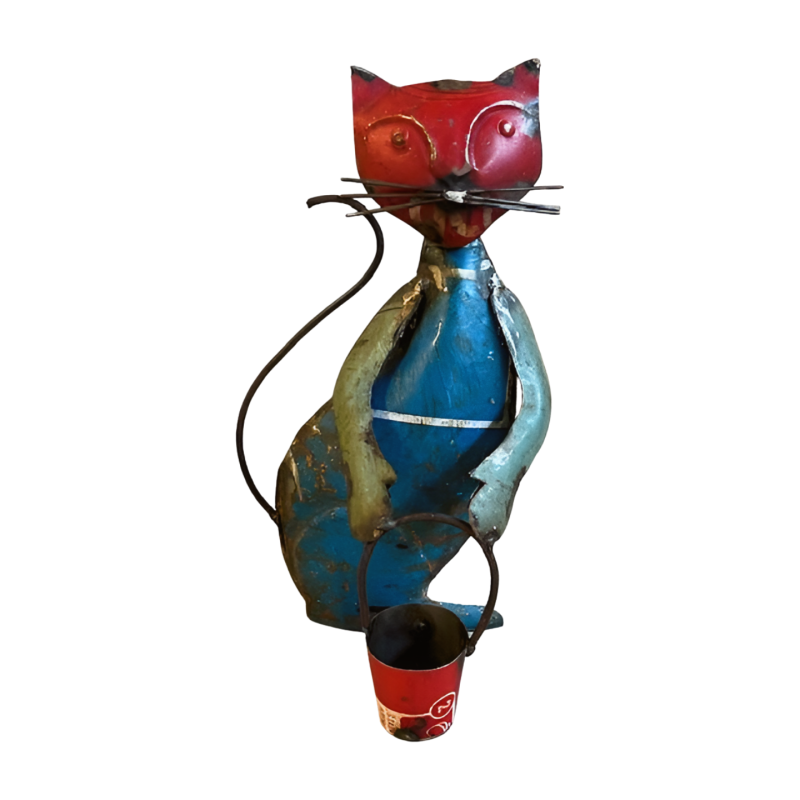 Cat with bucket 18x15H31