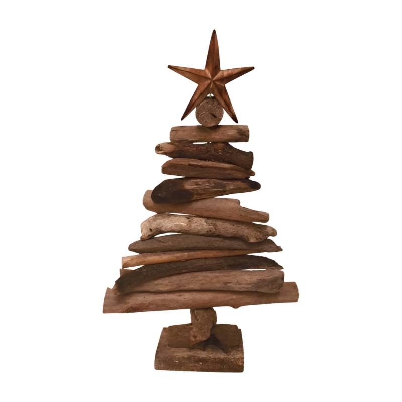 Christmastree driftwood 35cm
