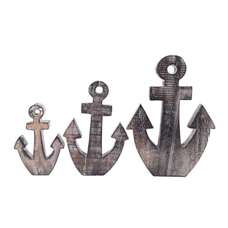 Set 3 ankers Tira natural
