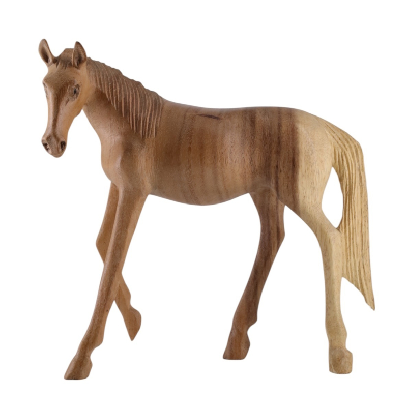 Objekt paard Mindy hout