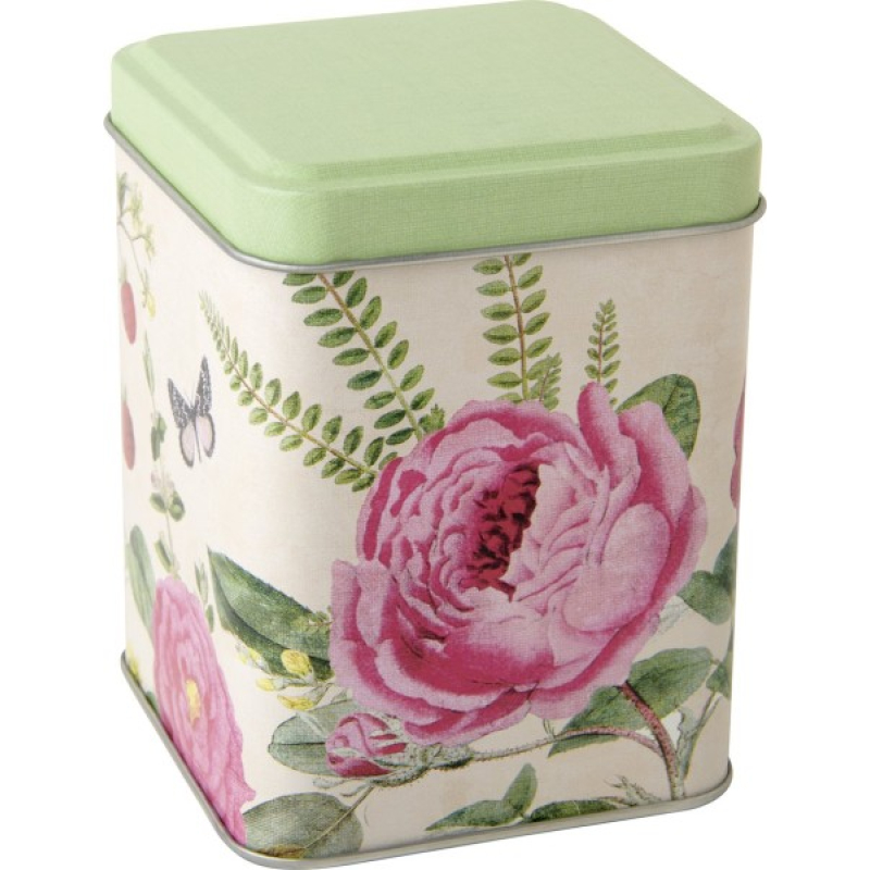 Blikje Mette Cream 7,5x7,5x10cm