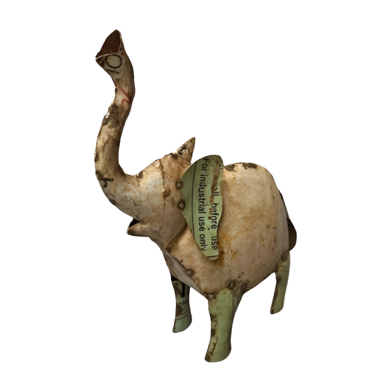 Elephant old iron 35x40cm
