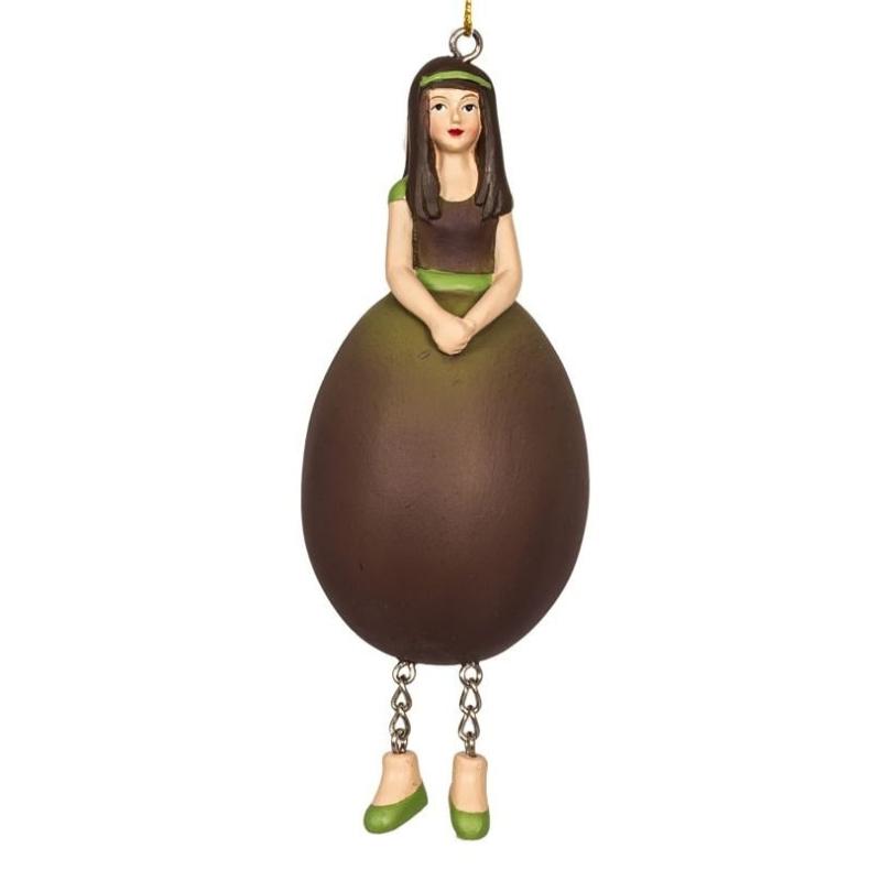 Bloemenmeisje hangend "Olijf"