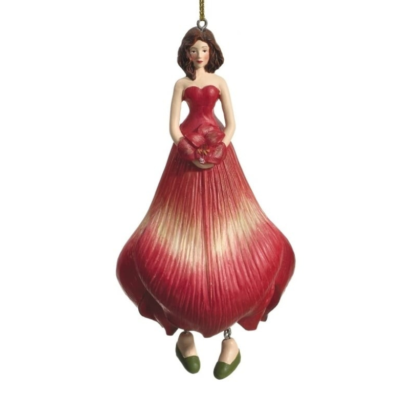 Bloemenmeisje hangend "Amaryllis"