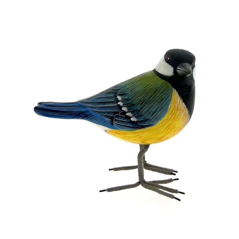 Koolmees hout 10 cm