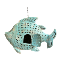 Fish Azul L 85x22H54cm