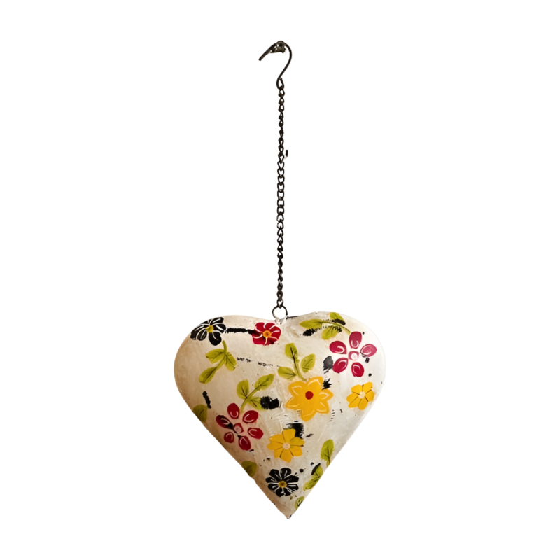 Heart flowers L 25cm