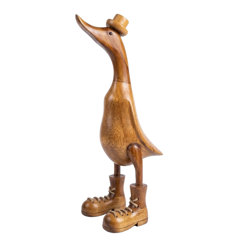 Houten eend Bram L natural