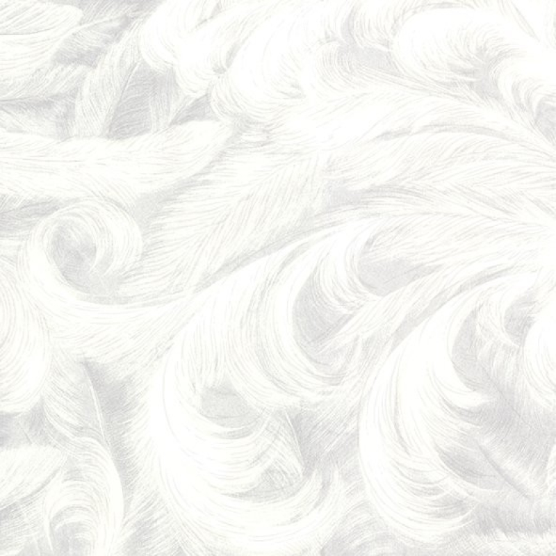Servetten "FROSTED FEATHER silver" 33x33 cm