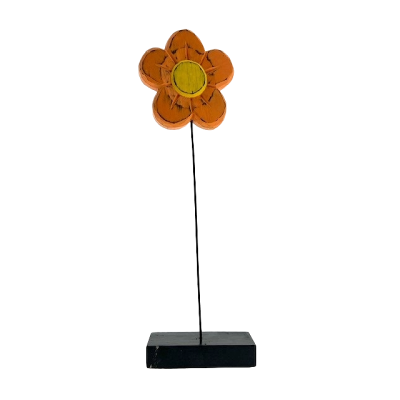 Bloem staand L oranje