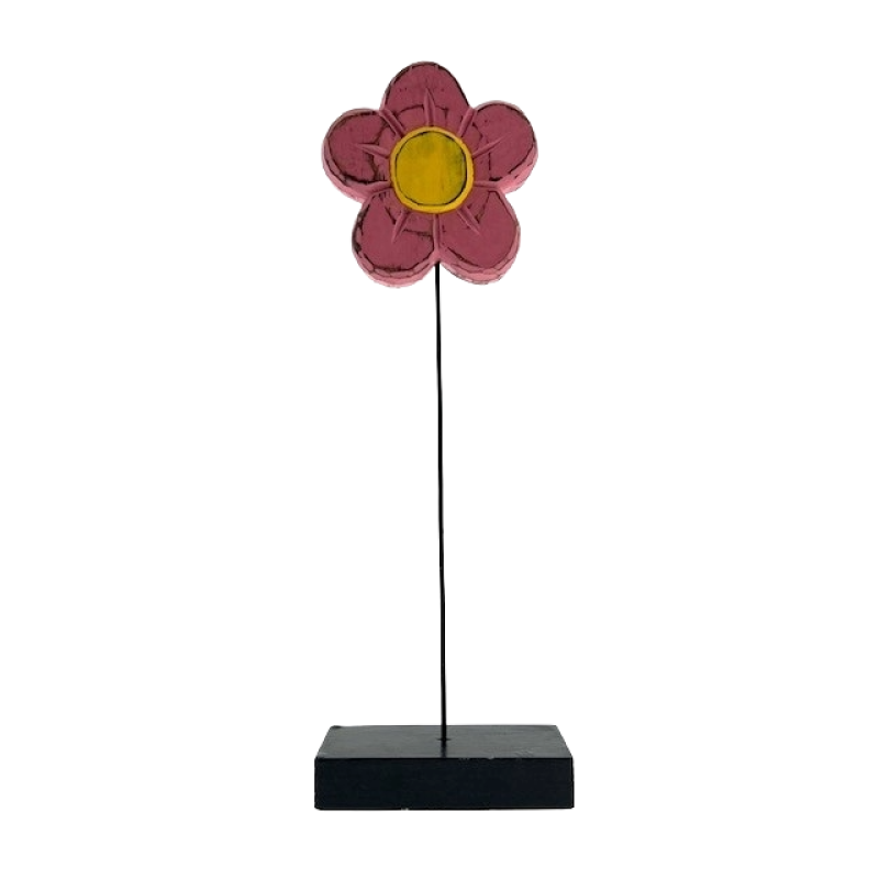 Bloem staand L pink