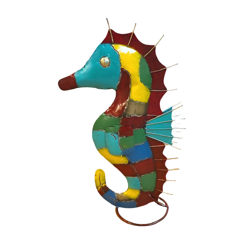Seahorse mix colour H50 cm