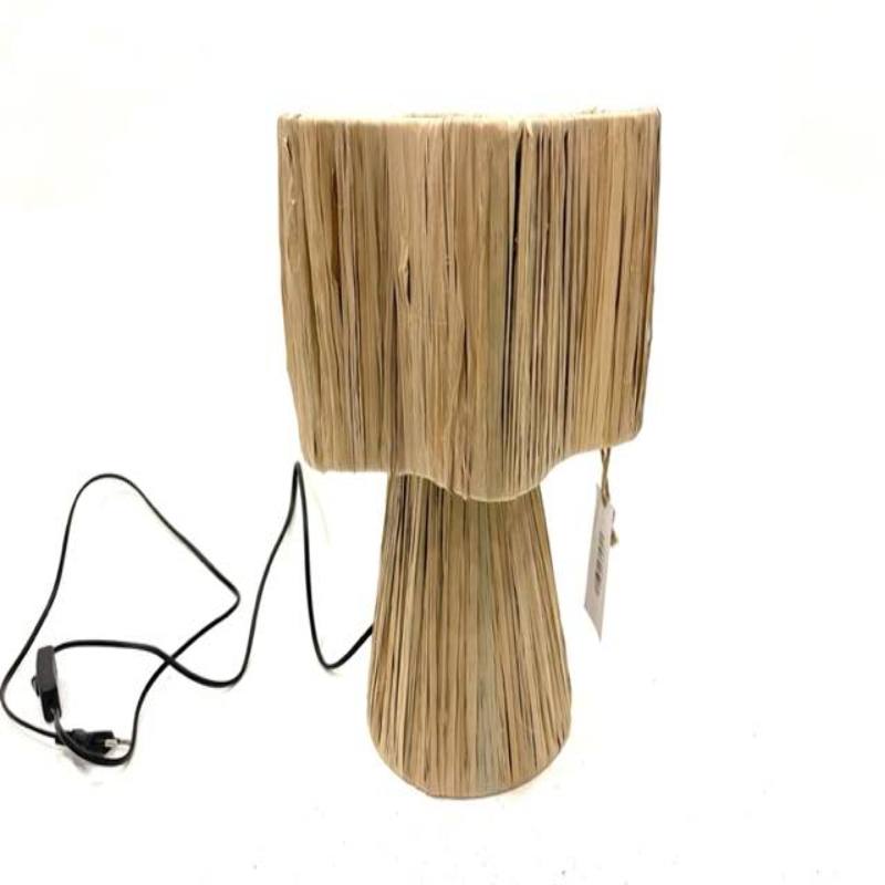 Sisal lamp standing H50cm